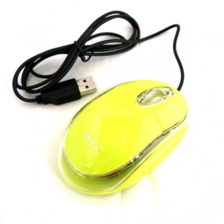 Mini ratón barato verde