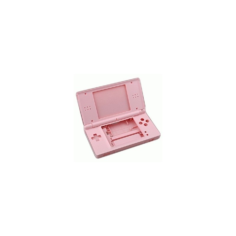 Carcasa Completa Para Nintendo DS Lite Rosa