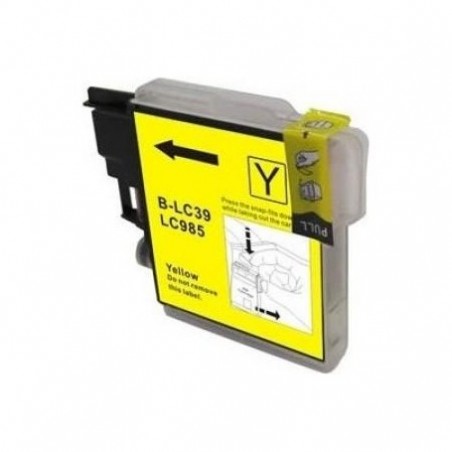 Brother LC985Y amarillo compatible