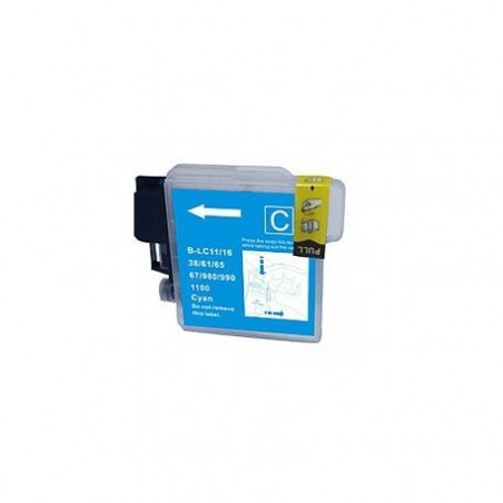 Brother LC980C LC1100C cyan compatible