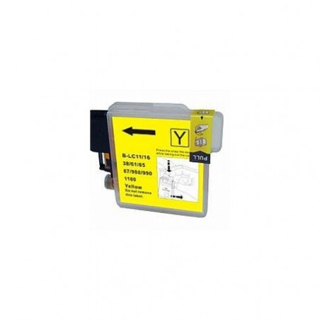 Brother LC980Y LC1100Y amarillo compatible