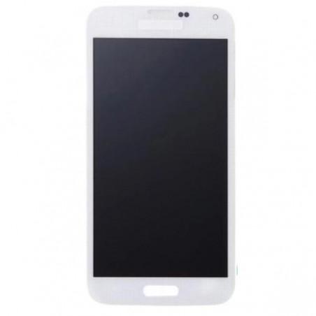 Pantalla original para Samsung S5 de color blanco