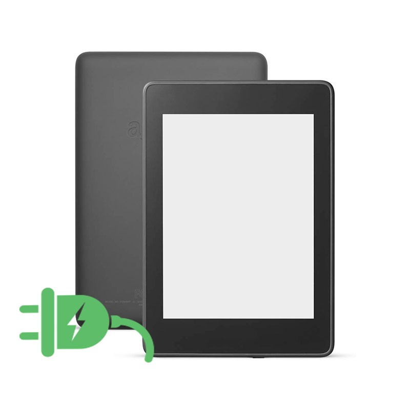 Cambiar conector de carga al libro electrónico Cambiar conector de carga al libro electrónico