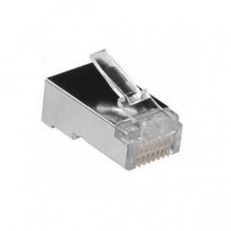Conector RJ45 CAT6 Blindado