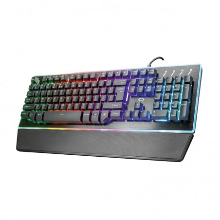 Teclado Semimecánico RGB Trust GXT 860 Thura