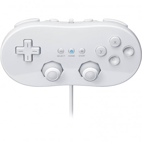 Mando Clásico Blanco Wii Compatible