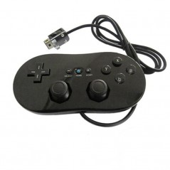 Mando Clásico Negro Wii Compatible