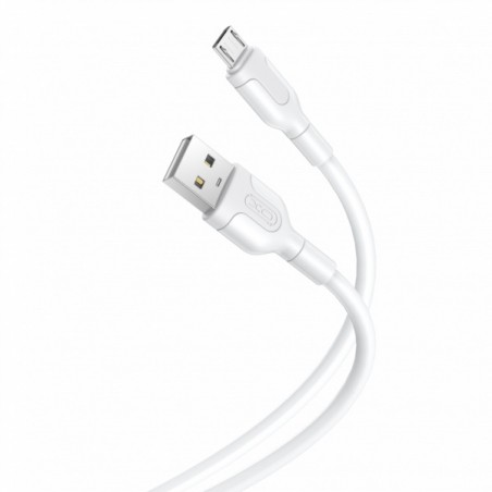 Cable Micro USB 1M Blanco