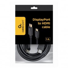 CABLE DISPLAYPORT DP MACHO A HDMI MACHO 1.8M