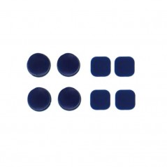 Tapones de Goma azul