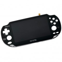 Pantalla LCD + Carcasa Frontal Negra para PS Vita – Pantalla Completa con Marco