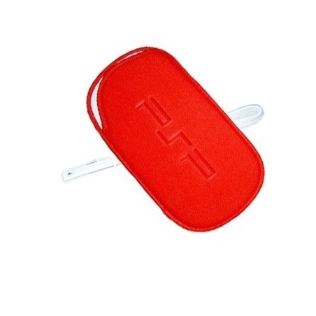 Funda acolchada para PSP roja