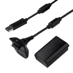 Kit Carga y Juega para Xbox 360