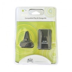 Batería Recargable + Cable USB Xbox 360