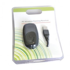 Adaptador Inalámbrico para Mando Xbox 360 a PC – Receptor USB Negro
