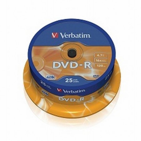 Tarrina DVD-R Verbatim
